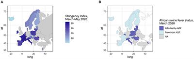 Surveillance and Control of African Swine Fever in the Early Phase of the COVID-19 Pandemic, March-May 2020: A Multi-Country E-Survey